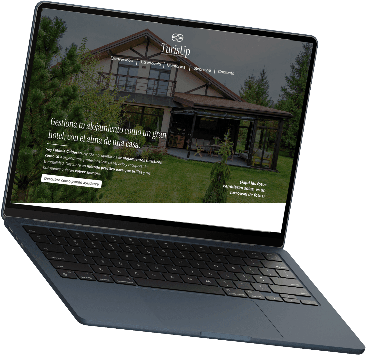 TurisUp — proyecto de diseño web WordPress realizado por Mr. Kalo en Granada